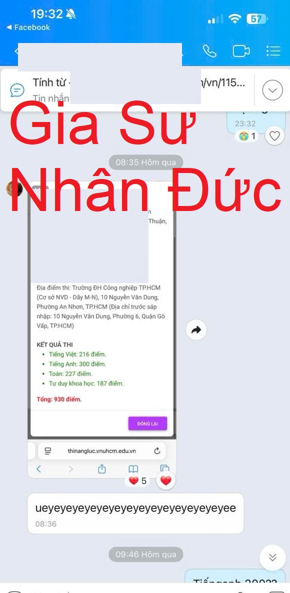 trung tâm gia sư nhân đức