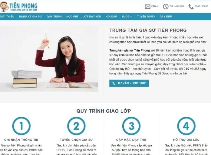 Trung Tâm Gia Sư Tiên Phong Có Uy Tín Hay Không?
